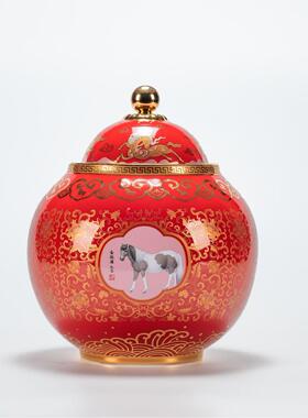 八马茶叶D02035 茗珠·红茶·金骏眉-252克（63包）精品灌装红茶