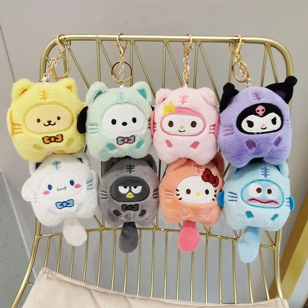 娃玩偶包花束小三丽鸥钥匙扣可爱礼物挂饰挂件公仔hellokitty图片