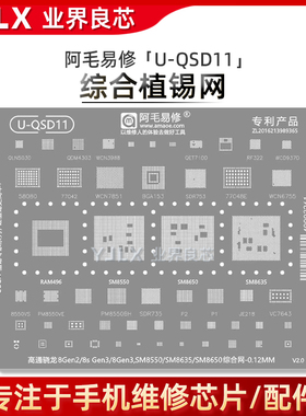 骁龙8Gen3/2/6Gen1/SM6450/8550/SM8650/PM6450/8550BH/CPU植锡网