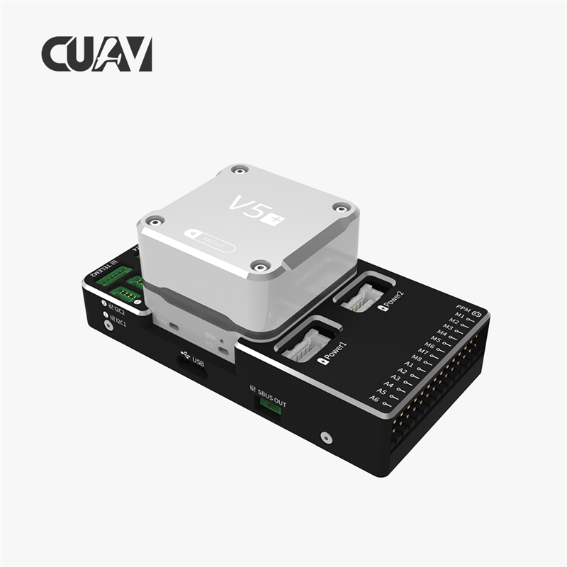 CUAV雷迅 V5+智能控制器 开源飞控 无人机 多旋翼 固定翼 APM PX4