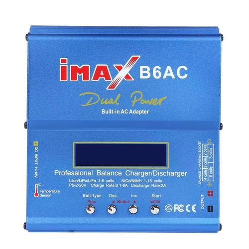 IMAX B6AC 80W平衡充电器多功能智能锂电池充电器80W航模车模船模