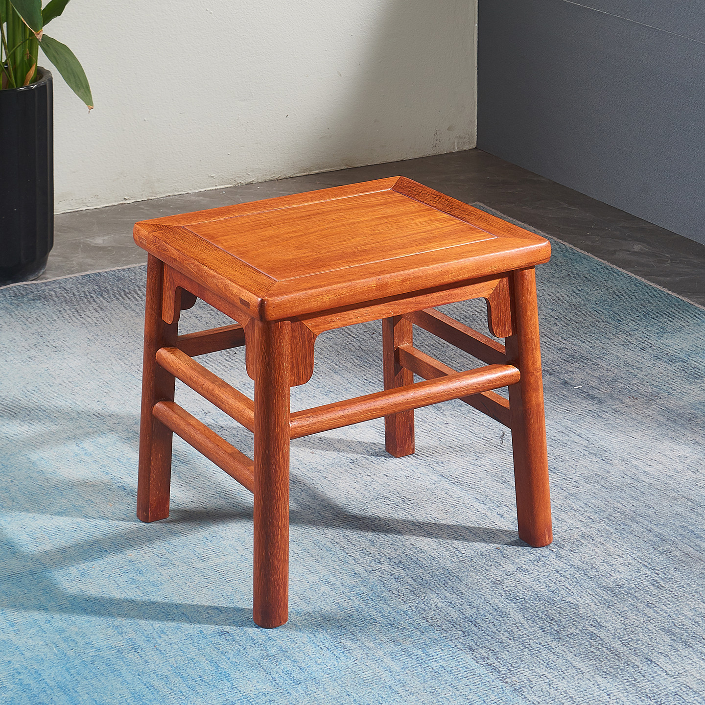 红木长方凳明式王款高端矮凳榫卯实木多功能古筝凳中式换鞋凳茶桌