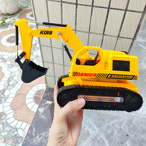 男女工程车电动万向挖掘机