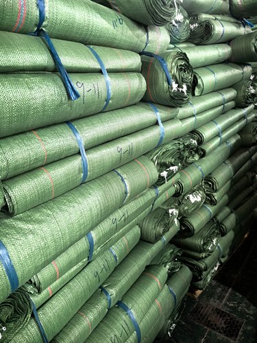 加厚全新绿色编织袋批发厂家特厚57克快递服装蛇皮袋工地包装袋