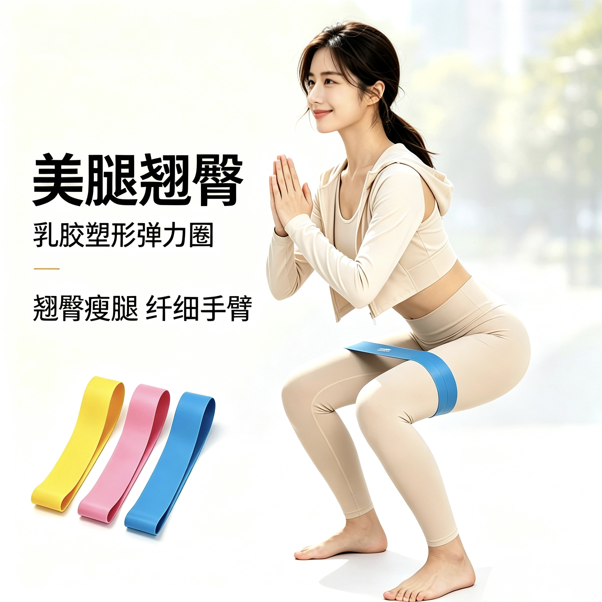 阻力圈弹力圈瑜伽便宜