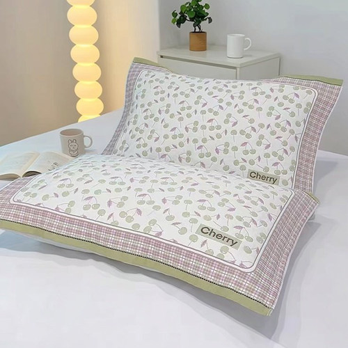 枕巾一对装纯棉纱布枕头巾毛巾加厚2026新款忱巾男士男生单人四季