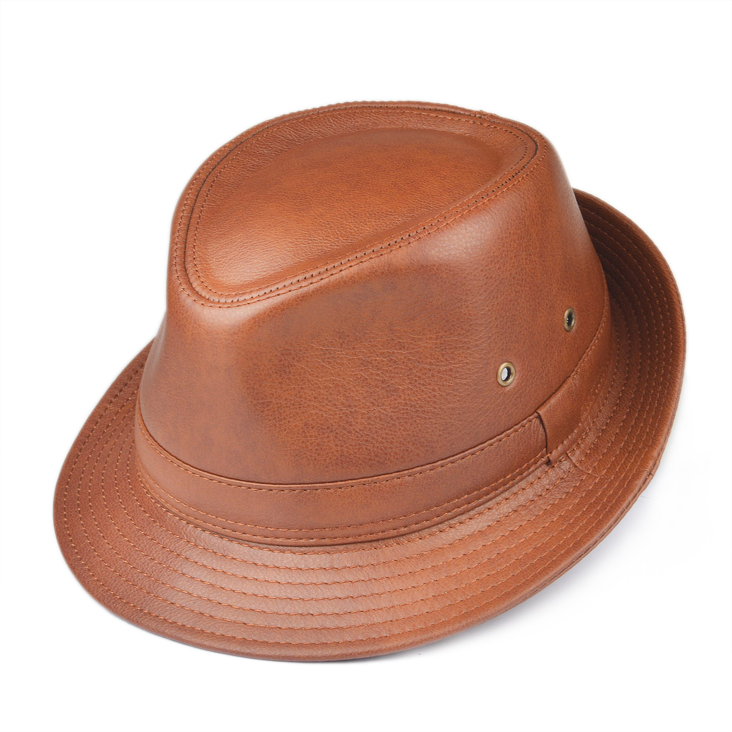 英伦复古真皮爵士礼帽男中老年爸爸秋冬牛皮老人老头绅士帽牛仔帽,服饰配件/皮带/帽子/围巾,帽子,淘宝优惠券,粉丝福利购,淘宝优惠卷