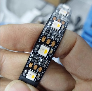 60灯单点单控rgbw内置ic12mm工程款 12V sk6812