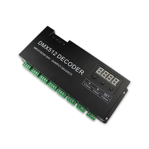 更元24CHRGBDMX解码器