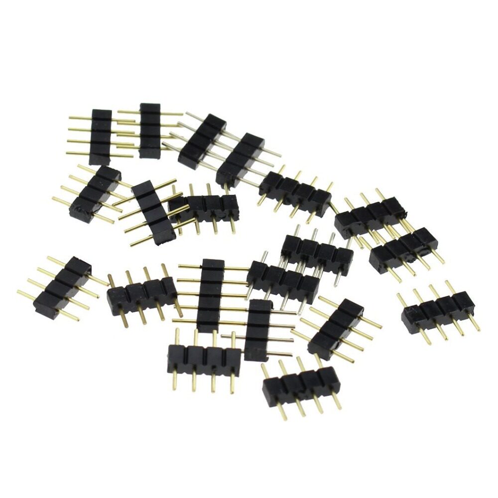 10个的单价 价格 4PIN led 插针 连接器 RGB 灯带插针连接器