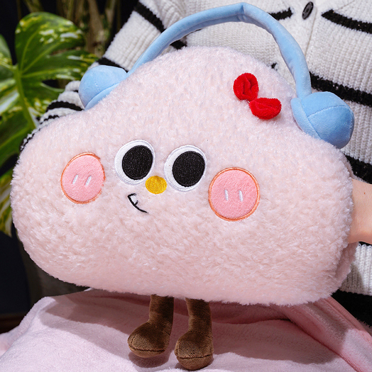 可爱云朵抱枕女生睡觉专用毯子二合一玩偶抱睡公仔毛绒玩具布娃娃,玩具/童车/益智/积木/模型,毛绒/玩偶/公仔/布艺类玩具,淘宝优惠券,粉丝福利购,淘宝优惠卷