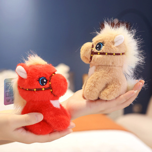 2026新生肖马年吉祥物公仔布娃娃马玩偶公仔毛绒玩具年会礼品