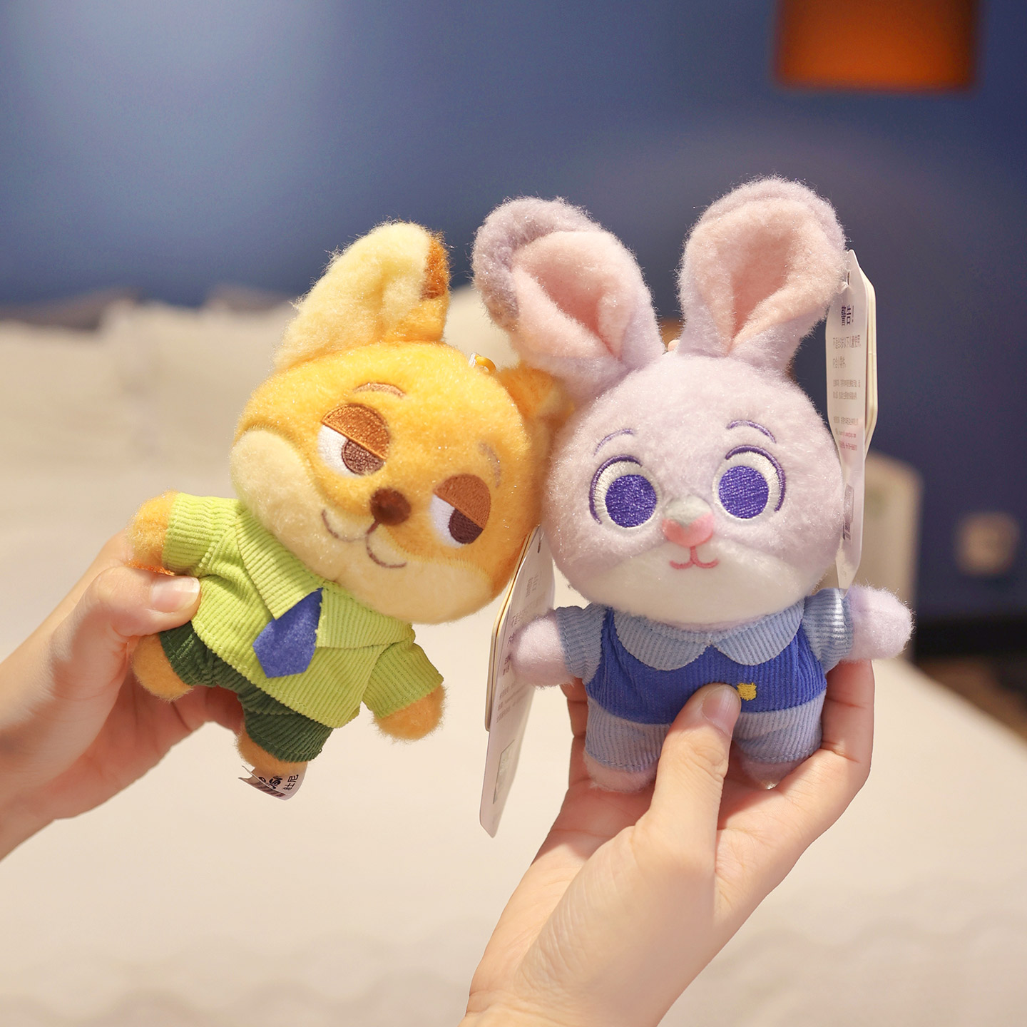 正版萌糖疯狂动物城公仔挂件女生