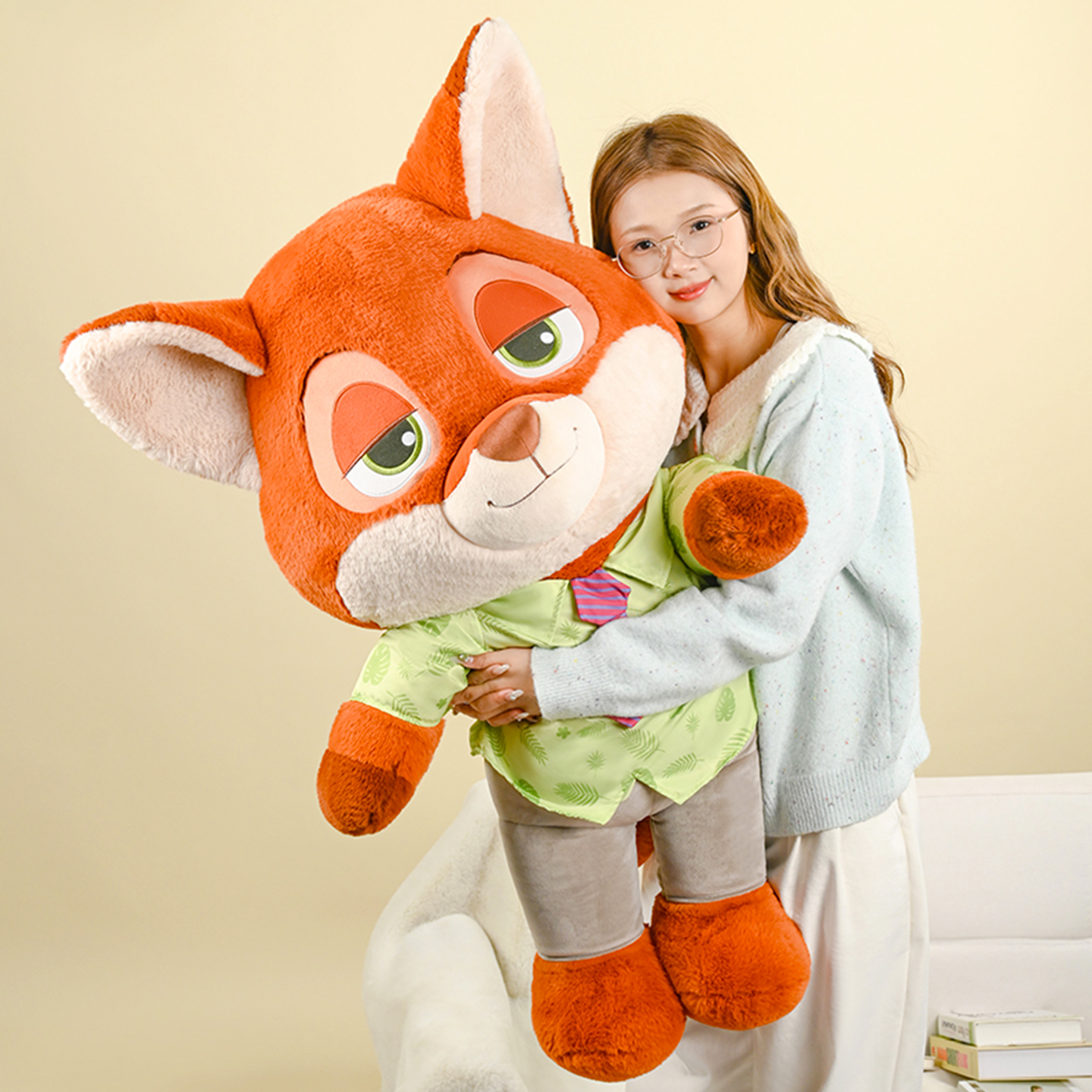 可爱疯狂动物城玩偶朱迪警官公仔