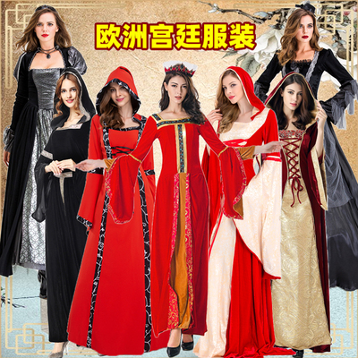 欧美宫廷连衣裙化妆舞会动漫