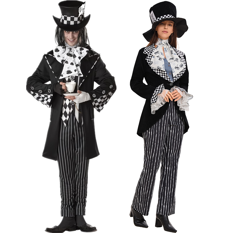 小丑卓别林角色扮演情侣装魔术师