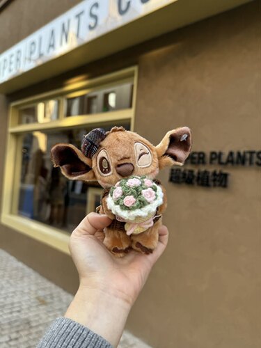 正版史迪仔包包挂件星际宝贝可爱毛绒玩偶钥匙扣送人礼物伴手礼