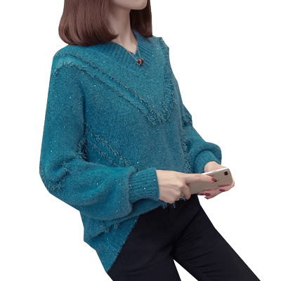 秋冬装外穿百搭日系女慵懒风森系