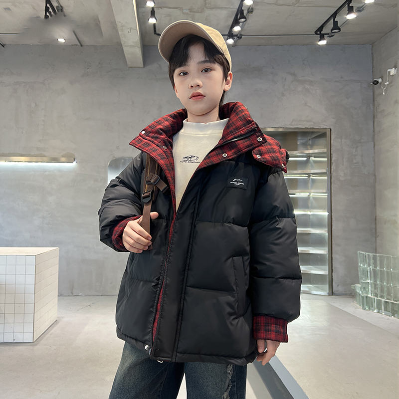 男童棉服外套冬季2025新款儿童装