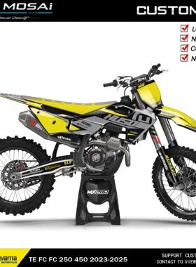 适用于 HUSQVARNA TE FE TC  250 2023-2026恒建胡思瓦娜贴花贴纸