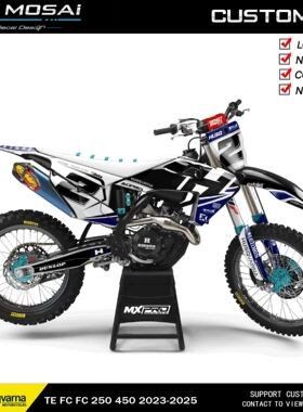 2023-2025年胡思瓦纳FE250 TE300 恒舰S6 Z300贴花贴膜车贴画贴纸