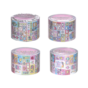 银河信差 修勾修猫 迷你标签deco贴纸卷创意装饰贴纸手账切膜胶带