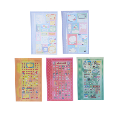 银河信差原创贴纸可打孔可书写