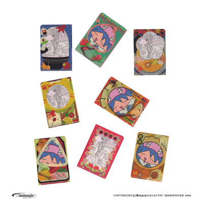 小卡迷你文件夹银河信差透明卡套