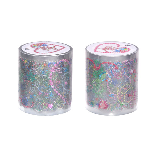 银河信差贴纸镭射虹光水钻装饰贴