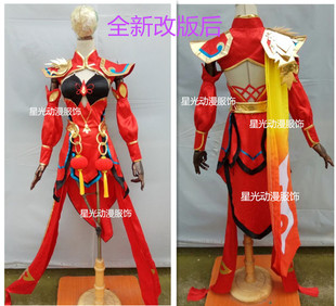 王者荣耀中国风cos霸王别姬皮肤虞姬cosplay服装女全套