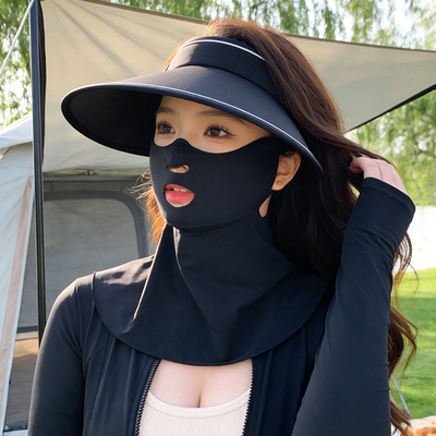 夏季女款空顶大檐防紫外线遮阳帽