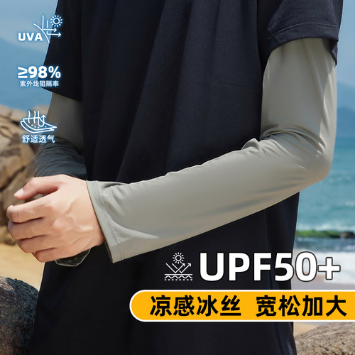 2025新款男士冰袖防晒袖套