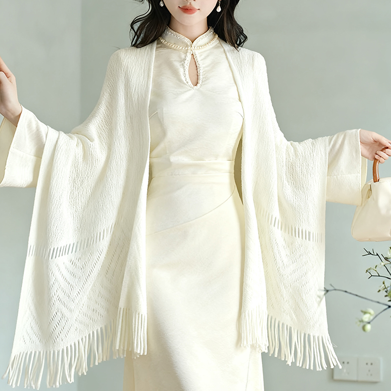 【新中式】中国风针织高级感披肩