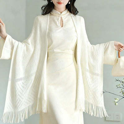【新中式】中国风针织高级感披肩