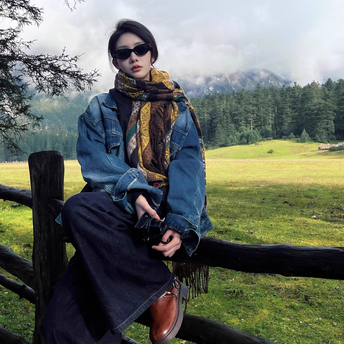 【时尚百搭】旅游民族风披肩