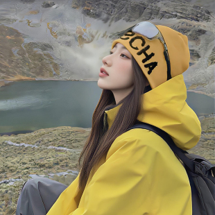 川西旅游针织帽女士2025新款 秋包头帽大头围登山堆堆冷帽毛线帽子