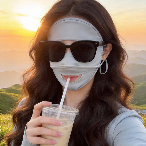 冰丝全脸防晒面罩2026新款