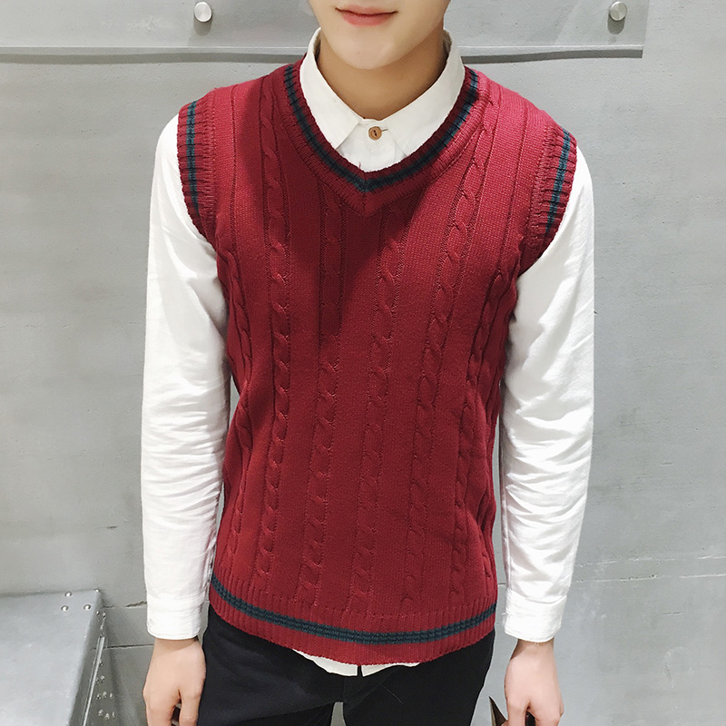 Débardeur homme Woolen gilet JIACZULIOU Nouveau 100% Polyester - Ref 1584218 Image 3