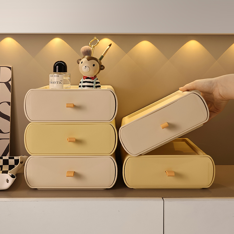 奶油客厅玄关贝汉美收纳盒