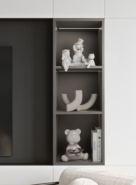 轻奢高档电视柜装饰品摆件简约现代家居客厅酒柜创意工艺品摆设