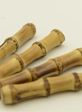 纯手工制作各色餐具把手，竹节柄刀叉不锈钢套装