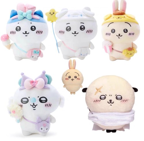 自嘲熊合作款可爱吉伊小八乌萨奇挂件玉桂狗美乐蒂库洛米