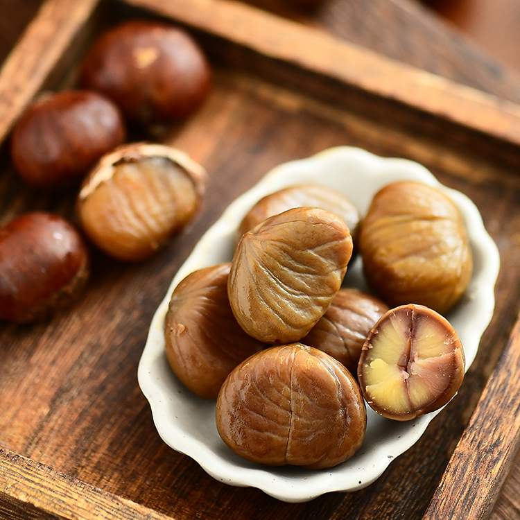 九月来食 板栗仁本味即食甘栗仁甜糯去壳栗子未添加蔗糖无防腐剂