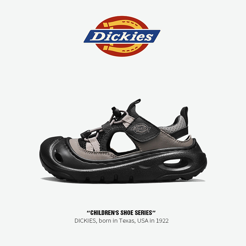 Dickies儿童运动凉鞋男童夏季溯溪鞋2026新款外穿涉水凉鞋女童鞋