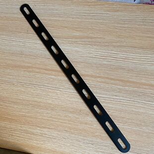 扁铁条带孔钢条长直条加固定条镀锌有冲孔铁片多孔角铁电动车配件