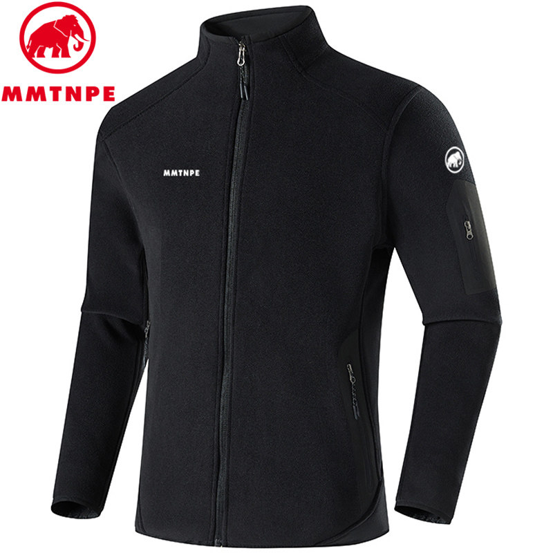 猛犸北极象冬装户外抓绒男女款登山徒步旅游加厚摇粒绒保暖外套