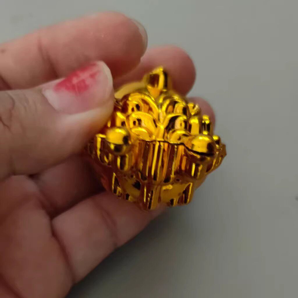 立龙塔龙装饰材料龙节用塑料体小金折塔糖果八角亭配件摆件造型日