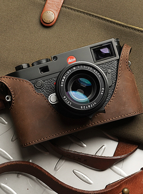 MrStone徕卡M10相机皮套适用LEICA M10-P M10P M-D真皮手柄保护壳