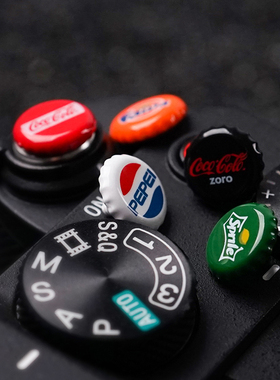 Mrstone 相机快门按钮汽水瓶盖适用富士快门键徕卡快门线快门配件