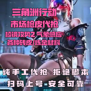 三角洲代抢 棱镜攻势M7 气象感应 炼金材料 命运 毁灭支援 纯手工